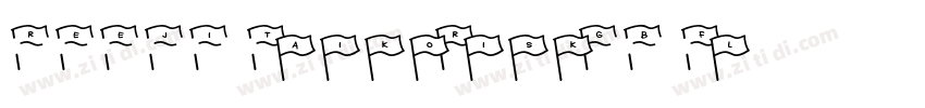 REEJI TaikoRiskGB Fl字体转换